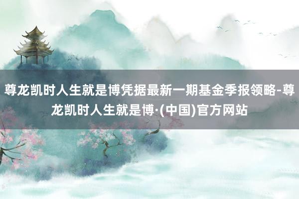 尊龙凯时人生就是博凭据最新一期基金季报领略-尊龙凯时人生就是博·(中国)官方网站